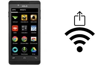 Générer un QR code avec la clé Wifi sur un XOLO A700s