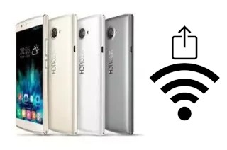 Générer un QR code avec la clé Wifi sur un Xtouch E1