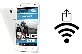 Générer un QR code avec la clé Wifi sur un Yezz Andy 5E LTE