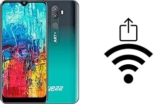 Générer un QR code avec la clé Wifi sur un Yezz Art 1