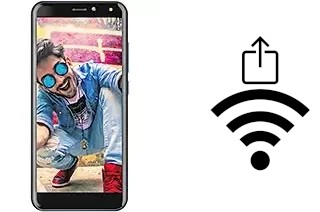 Comment générer un QR code avec le clé de sécurité réseau Wifi sur un Yezz LIV1