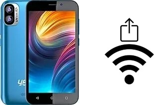 Générer un QR code avec la clé Wifi sur un Yezz Liv 3 LTE