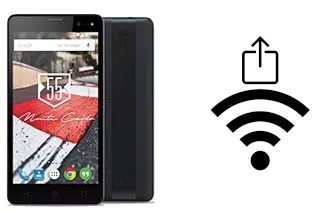 Générer un QR code avec la clé Wifi sur un Yezz Monte Carlo 55 LTE