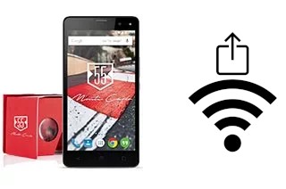 Générer un QR code avec la clé Wifi sur un Yezz Monte Carlo 55 LTE VR