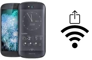 Générer un QR code avec la clé Wifi sur un Yota YotaPhone 2