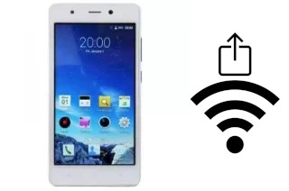 Générer un QR code avec la clé Wifi sur un Yxtel Fly 1