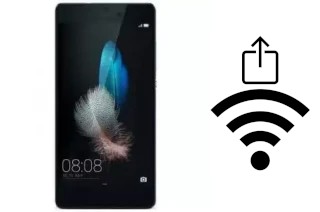 Générer un QR code avec la clé Wifi sur un Yxtel U1