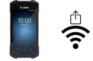 Générer un QR code avec la clé Wifi sur un Zebra TC21