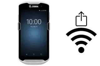 Générer un QR code avec la clé Wifi sur un Zebra TC56