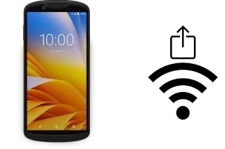 Générer un QR code avec la clé Wifi sur un Zebra TC58