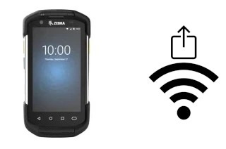 Comment générer un QR code avec le mot de passe Wifi sur un Zebra TC72