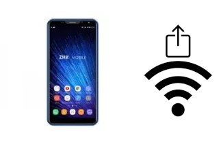 Générer un QR code avec la clé Wifi sur un ZH-K Mobile Intense Classic