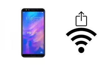 Générer un QR code avec la clé Wifi sur un ZH-K Mobile Intense Hype