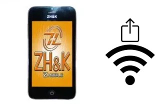 Générer un QR code avec la clé Wifi sur un ZH-K Mobile PAC 10