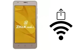 Générer un QR code avec la clé Wifi sur un ZH-K Mobile Spark 3