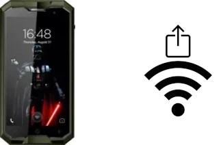 Générer un QR code avec la clé Wifi sur un Zoji Z8