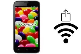 Générer un QR code avec la clé Wifi sur un Zonda ZA950