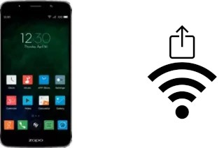 Générer un QR code avec la clé Wifi sur un Zopo Speed 7 Plus