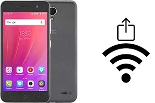 Générer un QR code avec la clé Wifi sur un ZTE Blade A520