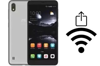 Générer un QR code avec la clé Wifi sur un ZTE A530