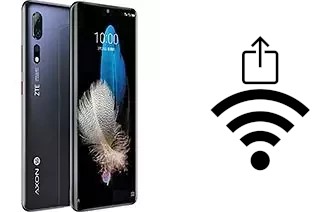 Générer un QR code avec la clé Wifi sur un ZTE Axon 10s Pro 5G