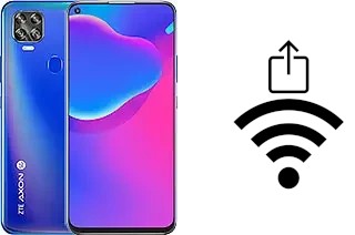 Générer un QR code avec la clé Wifi sur un ZTE Axon 11 SE 5G