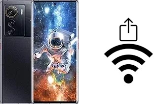 Générer un QR code avec la clé Wifi sur un ZTE Axon 50 Ultra