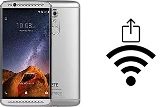 Générer un QR code avec la clé Wifi sur un ZTE Axon 7 mini