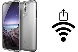 Générer un QR code avec la clé Wifi sur un ZTE Axon mini