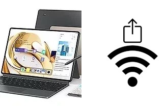 Générer un QR code avec la clé Wifi sur un ZTE Axon Pad