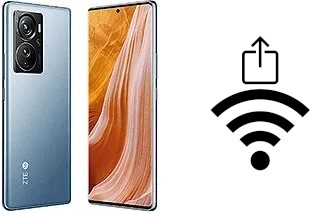 Générer un QR code avec la clé Wifi sur un ZTE Axon 40 pro