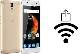 Générer un QR code avec la clé Wifi sur un ZTE Blade A2 Plus