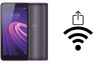 Générer un QR code avec la clé Wifi sur un ZTE Blade A3 Lite