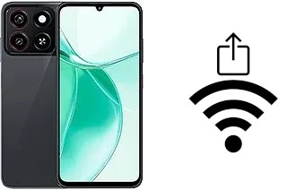 Générer un QR code avec la clé Wifi sur un ZTE Blade A35