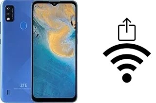 Générer un QR code avec la clé Wifi sur un ZTE Blade A51