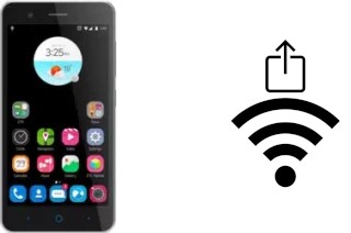 Générer un QR code avec la clé Wifi sur un ZTE Blade A510