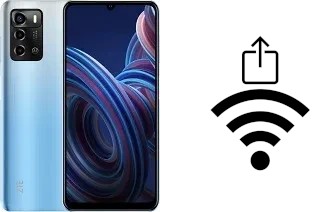 Générer un QR code avec la clé Wifi sur un ZTE Blade A72