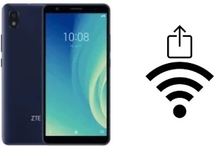 Générer un QR code avec la clé Wifi sur un ZTE Blade L210