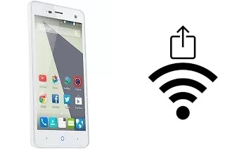 Générer un QR code avec la clé Wifi sur un ZTE Blade L3