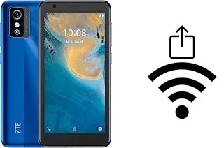 Générer un QR code avec la clé Wifi sur un ZTE Blade L9