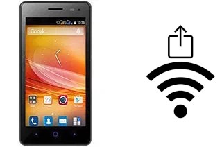 Générer un QR code avec la clé Wifi sur un ZTE Blade Q Pro