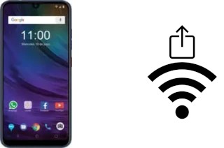 Générer un QR code avec la clé Wifi sur un ZTE Blade V10 Vita