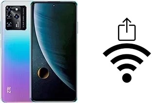 Générer un QR code avec la clé Wifi sur un ZTE Blade V30