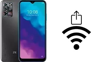 Générer un QR code avec la clé Wifi sur un ZTE Blade V30 Vita