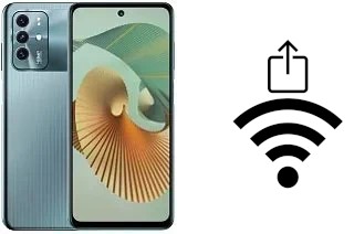 Générer un QR code avec la clé Wifi sur un ZTE Blade V40