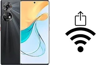 Générer un QR code avec la clé Wifi sur un ZTE Blade V50