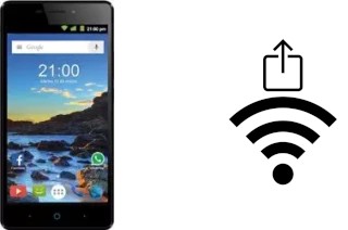 Générer un QR code avec la clé Wifi sur un ZTE Blade V580