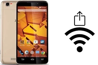 Générer un QR code avec la clé Wifi sur un ZTE Boost Max+