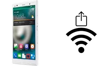 Générer un QR code avec la clé Wifi sur un ZTE Grand Memo II LTE