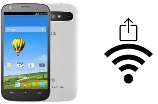 Générer un QR code avec la clé Wifi sur un ZTE Grand S Pro